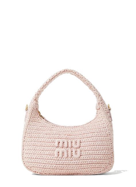 miu miu shoulder bag|miu miu crochet bag.